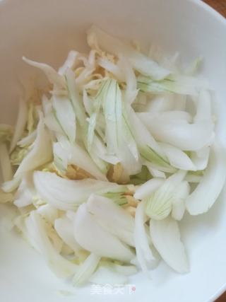 凉拌莲花白的做法步骤：4