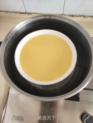 瑶柱葱香水蛋的做法步骤：5