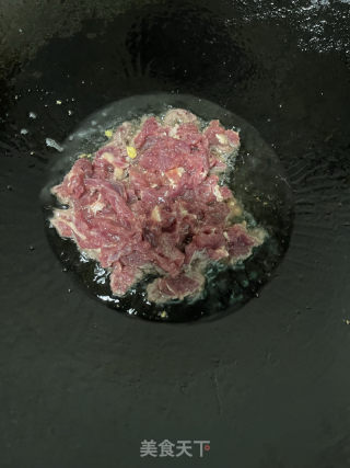 榨菜牛肉炒饭的做法步骤：9