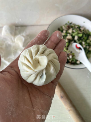 香菇青菜包子的做法步骤：19