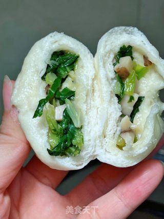 香菇青菜包子的做法步骤：25