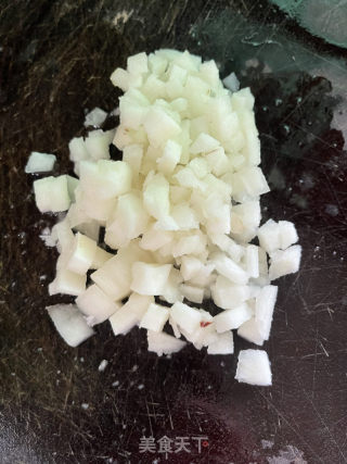 马蹄绿豆爽的做法步骤：3
