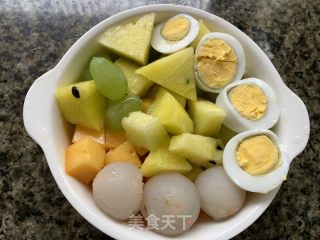 醋拌水果的做法步骤：6