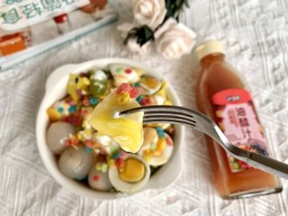 醋拌水果的做法步骤：11