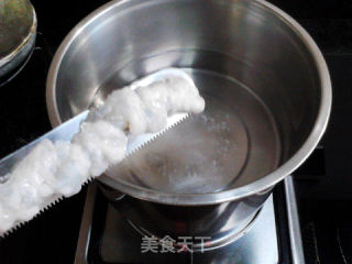 捞汁虾滑的做法步骤：5