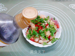 捞汁虾滑的做法步骤：10