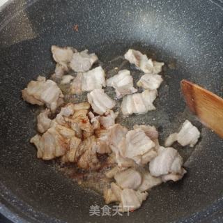 精五花炒皱皮椒的做法步骤：6