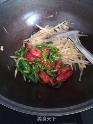 酸辣土豆丝的做法步骤：9