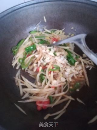 酸辣土豆丝的做法步骤：10