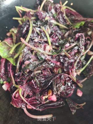 蒜蓉炒苋菜的做法步骤：7