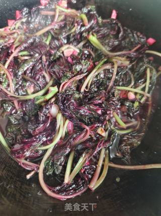 蒜蓉炒苋菜的做法步骤：8