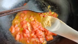 番茄蝴蝶面——献给宝宝的美食的做法步骤：9