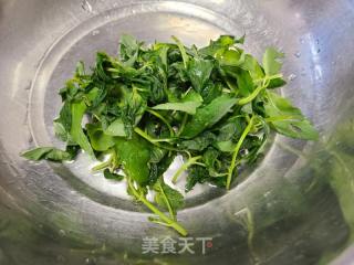 十香菜鸡蛋煎饼的做法步骤：2