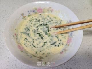 十香菜鸡蛋煎饼的做法步骤：5