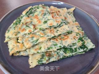 十香菜鸡蛋煎饼的做法步骤：11