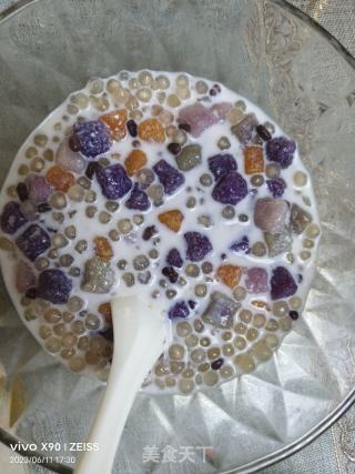 芋圆西米露的做法步骤：5