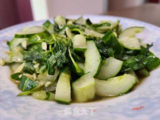 黄瓜凉拌十香菜的做法步骤：8
