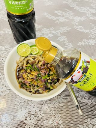 夏日开胃菜凉拌猪肚丝的做法步骤：10