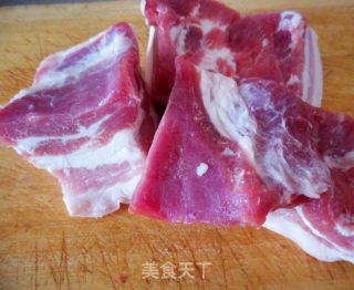 扒肉条的做法步骤：2