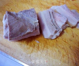扒肉条的做法步骤：4