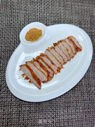 炸猪颈肉的做法步骤：11