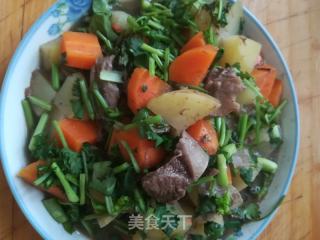 牛肉炖土豆的做法步骤：16