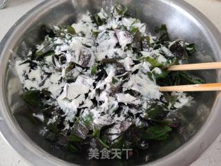 蒸紫苏叶的做法步骤：5