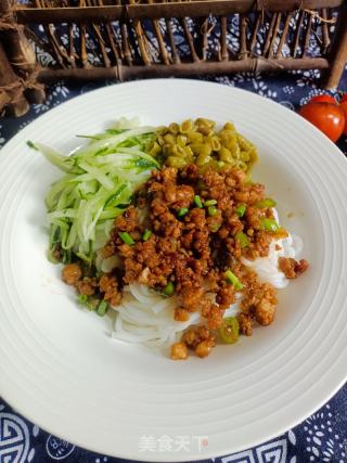 肉沫拌粉的做法步骤：8