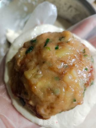 土豆肉沫麦饼的做法步骤：11