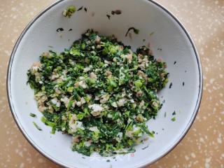 油麦菜鸡蛋麦饼的做法步骤：7