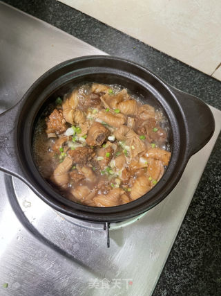 百叶结红烧排骨的做法步骤：12