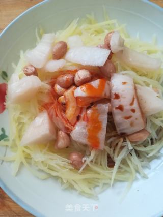 凉拌土豆丝的做法步骤：7