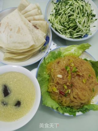 蟹黄粉丝煲的做法步骤：7
