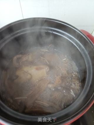 香覃鸽肉拌马齿苋的做法步骤：3