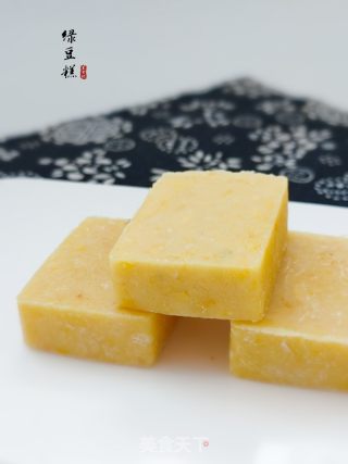绿豆糕的做法步骤：1