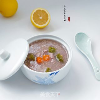 杂粮蔬菜瘦肉粥的做法步骤：9