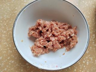 蒲瓜肉馅蒸包的做法步骤：1