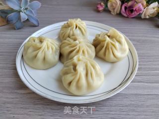 蒲瓜肉馅蒸包的做法步骤：8