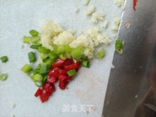 蒜香鲜虾蒸茄子的做法步骤：6