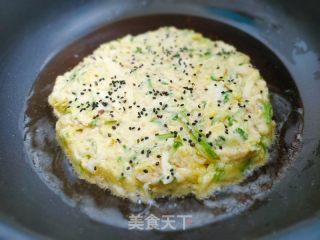 蔬菜鸡蛋饼的做法步骤：5