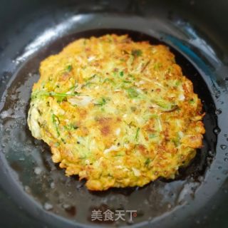 蔬菜鸡蛋饼的做法步骤：6