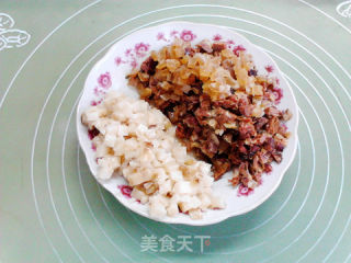 笋干腊肉粽子的做法步骤：3
