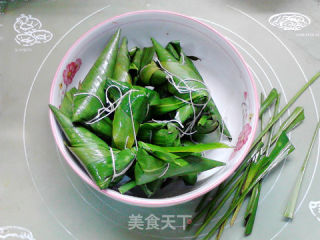 笋干腊肉粽子的做法步骤：23