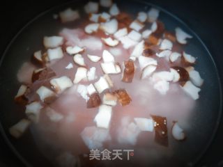 香菇瘦肉粥的做法步骤：8