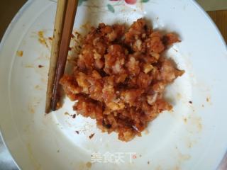 肉沫炒皮芽子的做法步骤：5