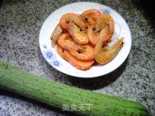 虾干丝瓜汤的做法步骤：1