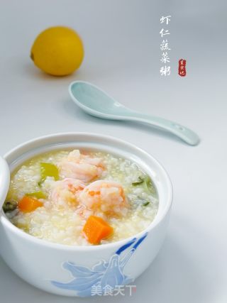 虾仁蔬菜粥的做法步骤：13
