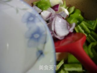 素炒青椒的做法步骤：6