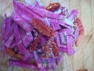 自制酸甜萝卜丝的做法步骤：3