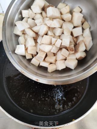 杏鲍菇焖老豆腐的做法步骤：6